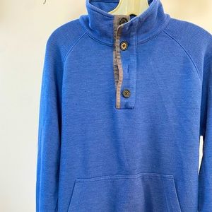 Banana Republic Mens quarter button down sweater. Size L.